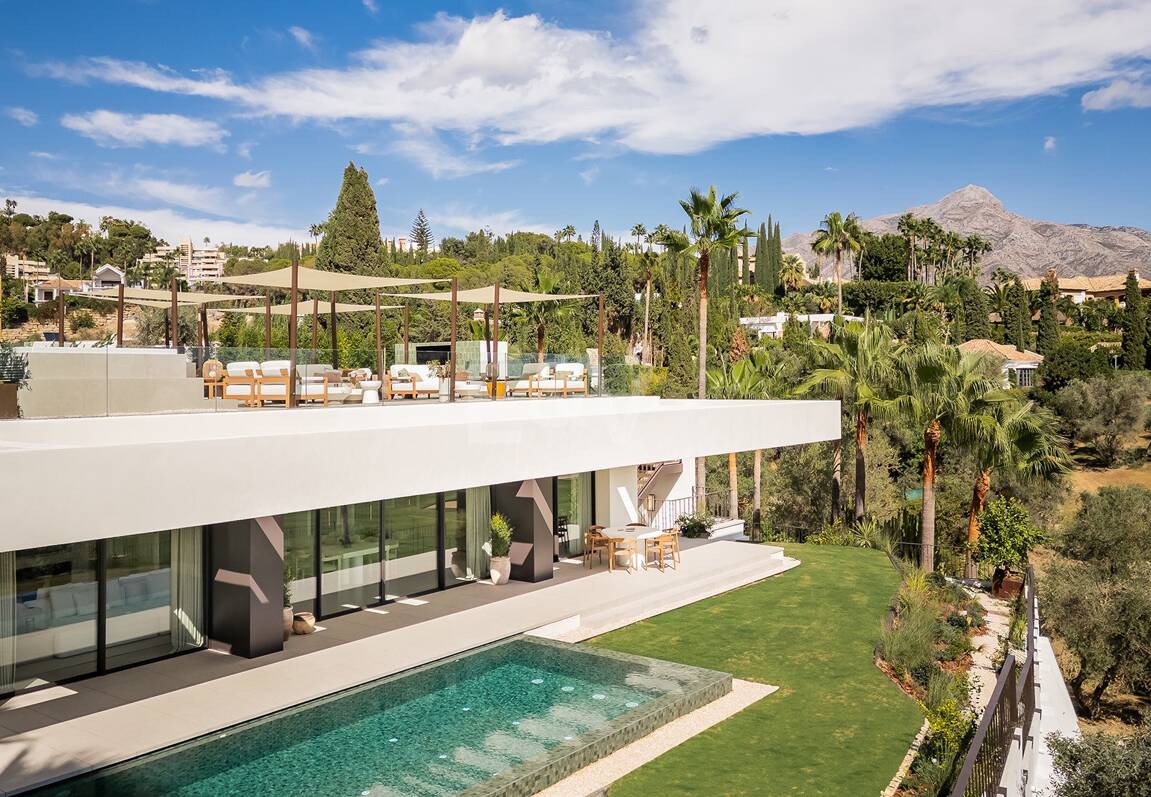 Modern golf villa med enastående design