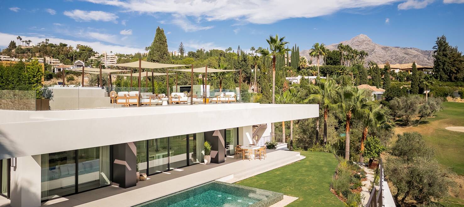 Modern golf villa med enastående design
