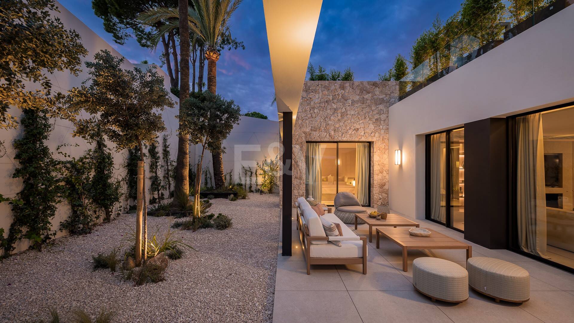 Modern golf villa med enastående design