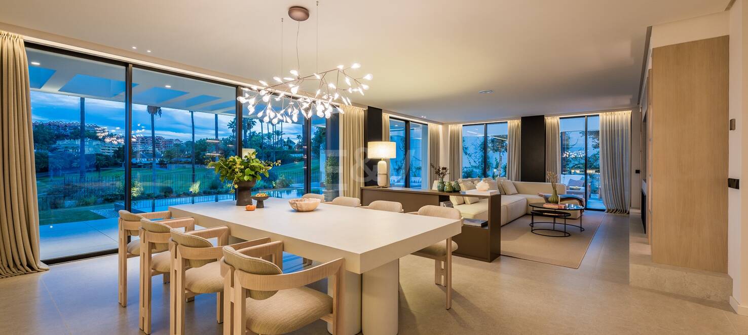 Modern golf villa med enastående design