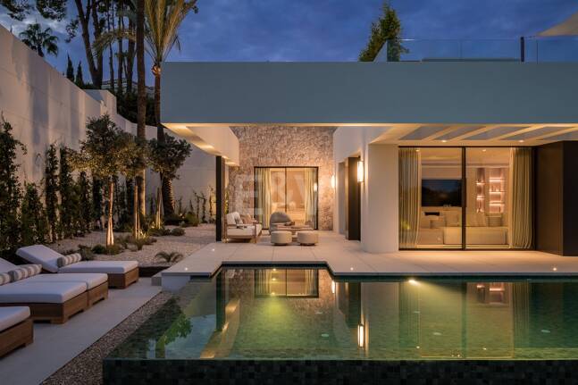 Modern golf villa med enastående design