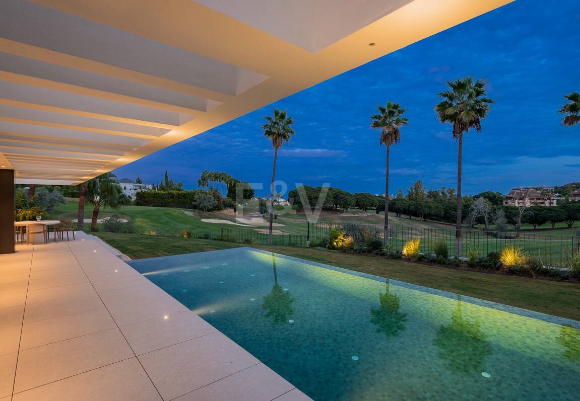 Modern golf villa med enastående design