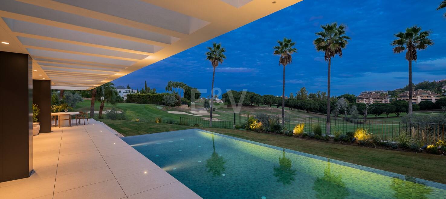 Modern golf villa med enastående design