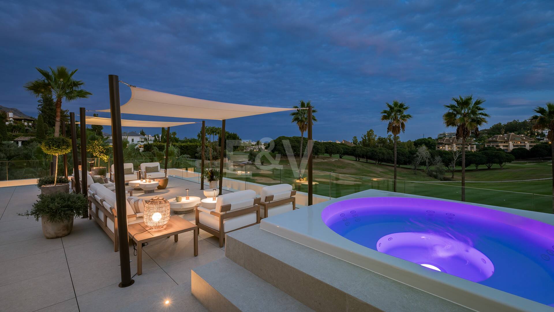 Modern golf villa med enastående design