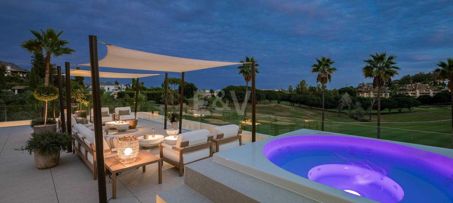 Modern golf villa med enastående design