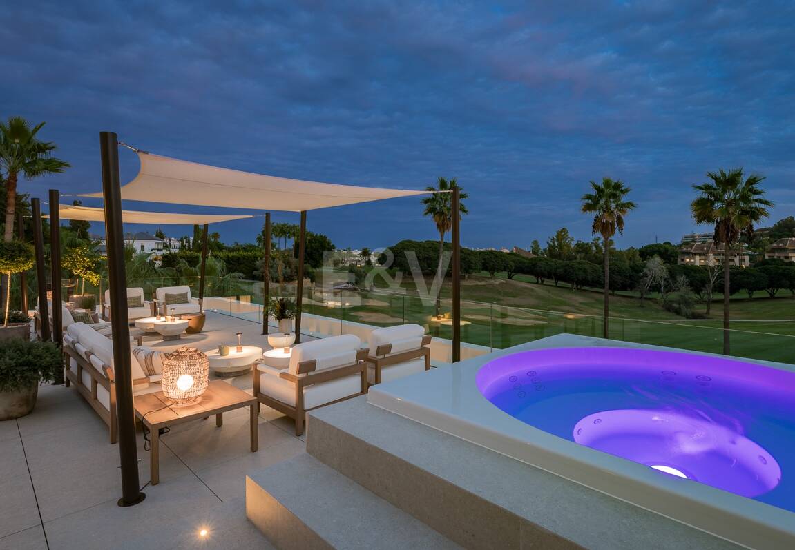 Modern golf villa med enastående design