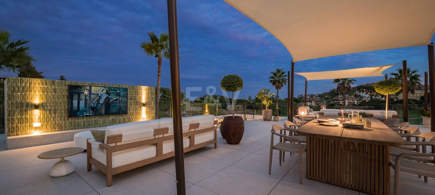 Modern golf villa med enastående design