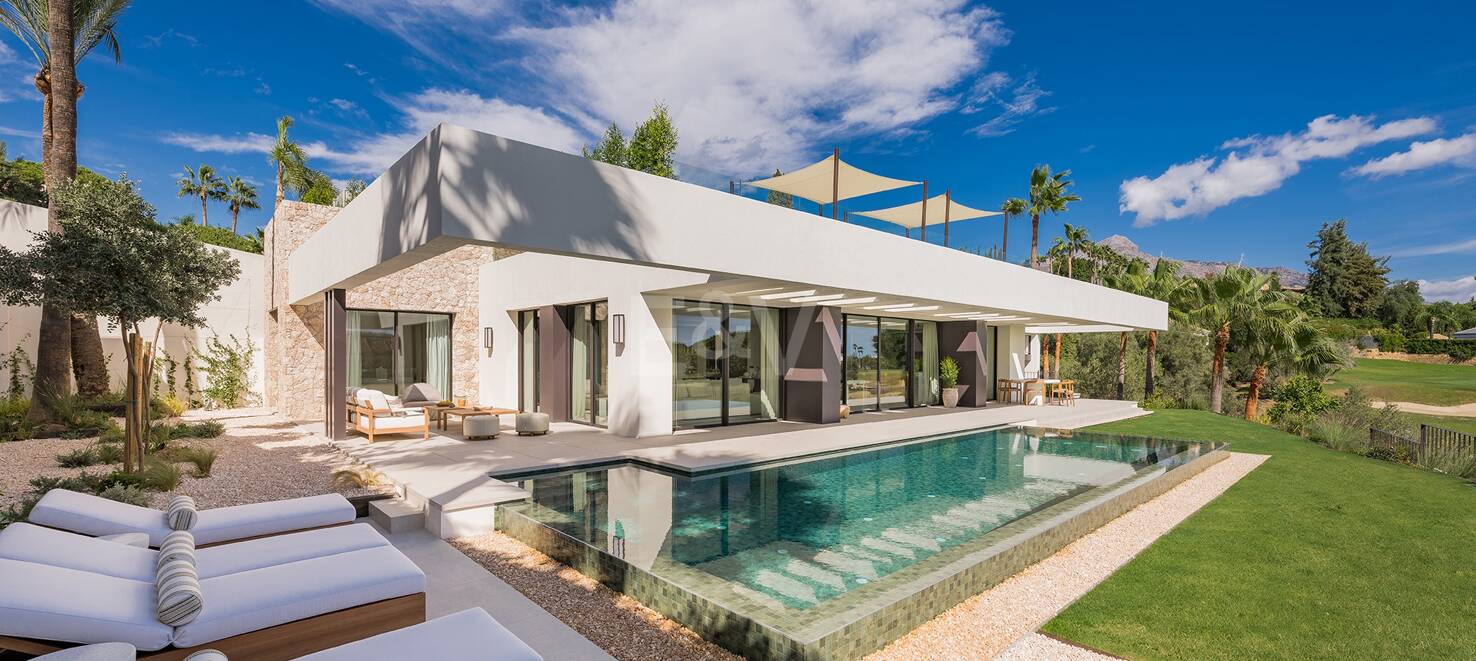 Modern golf villa med enastående design