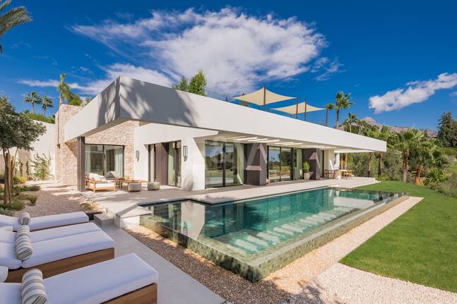 Modern golf villa med enastående design