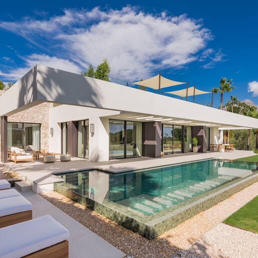 Modern golf villa med enastående design