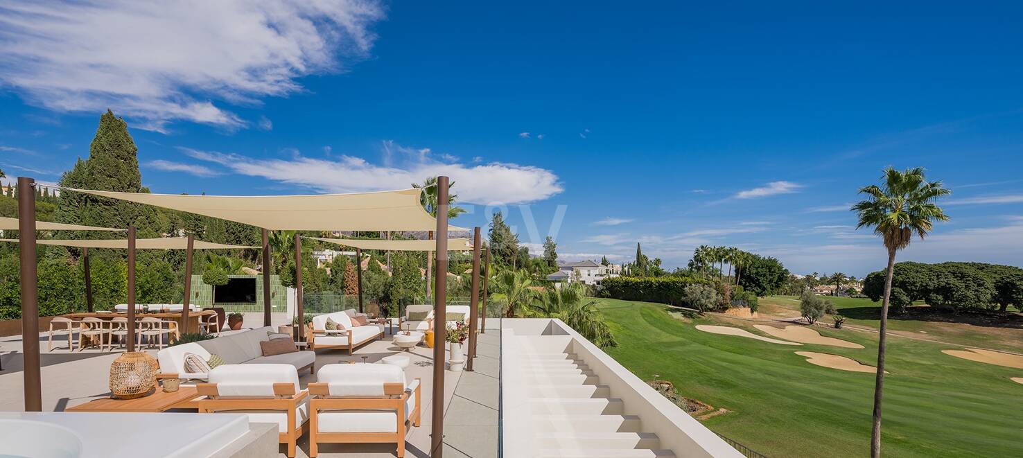 Modern golf villa med enastående design