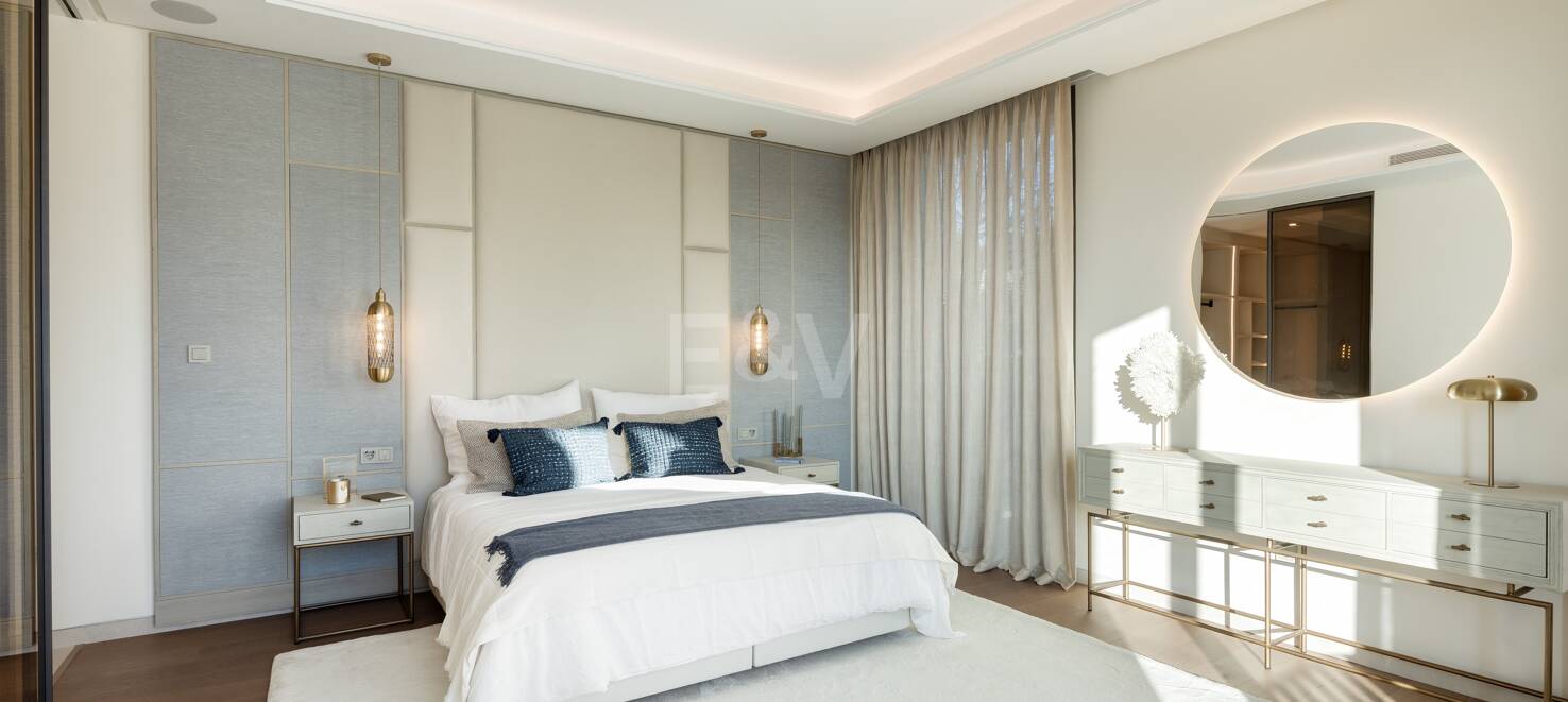 Lyx modern design Villa Frontline Golf i Las Brisas