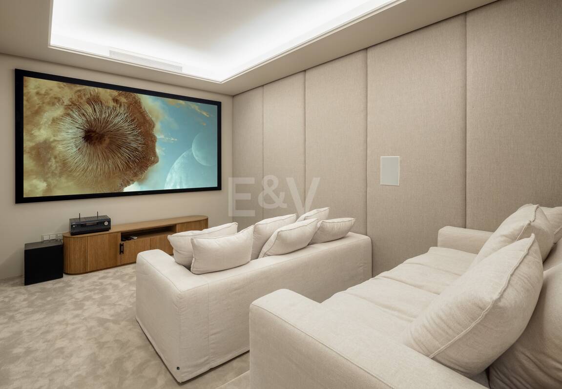 Lyx modern design Villa Frontline Golf i Las Brisas