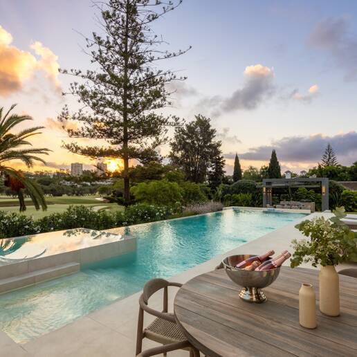 Lyx modern design Villa Frontline Golf i Las Brisas