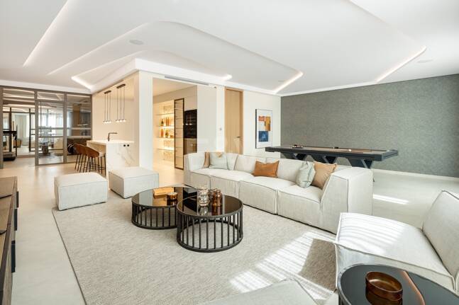 Lyx modern design Villa Frontline Golf i Las Brisas