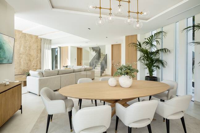 Lyx modern design Villa Frontline Golf i Las Brisas