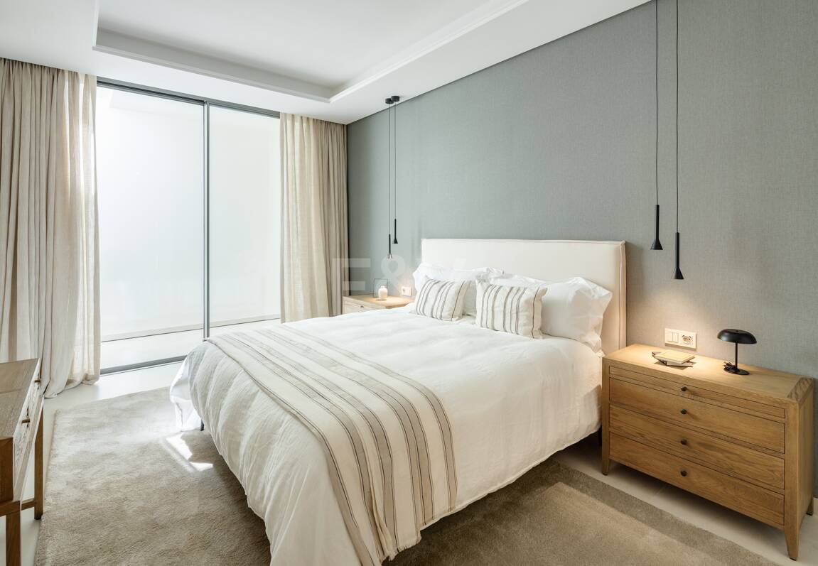 Lyx modern design Villa Frontline Golf i Las Brisas