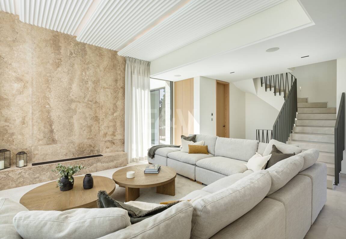 Lyx modern design Villa Frontline Golf i Las Brisas