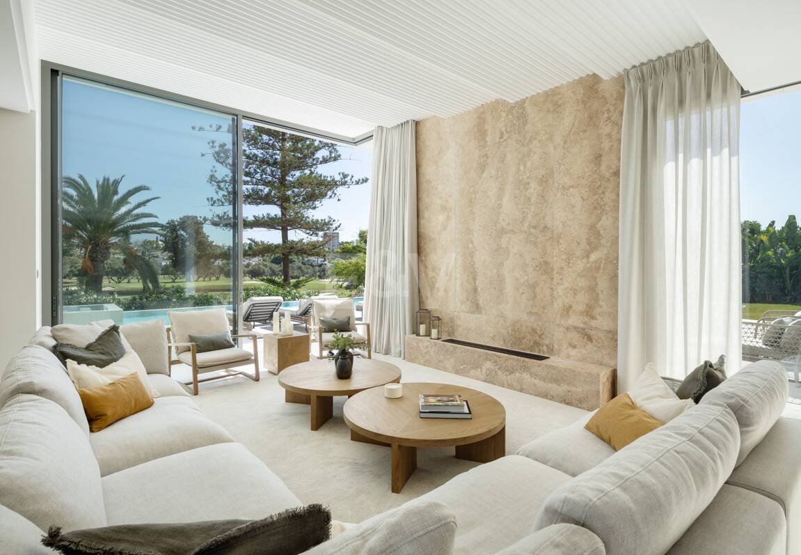 Lyx modern design Villa Frontline Golf i Las Brisas