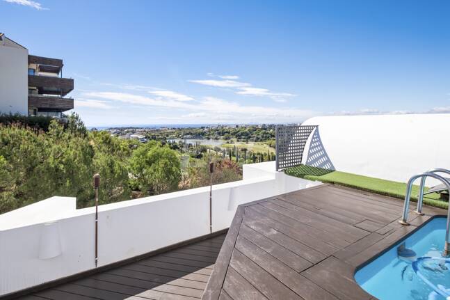 Duplex Penthouse mit eigenem Privaten Pool im Flamingos Golf Resort