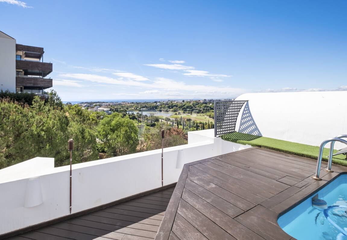 Duplex Penthouse mit eigenem Privaten Pool im Flamingos Golf Resort