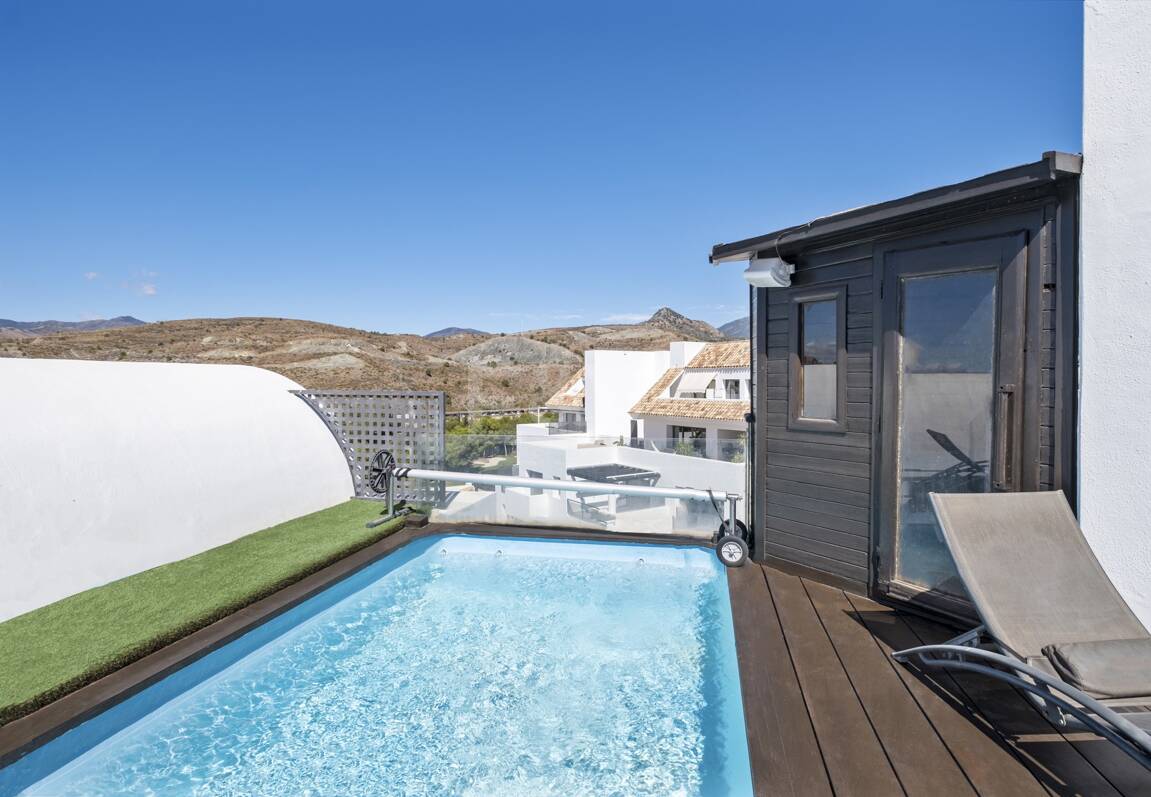 Duplex Penthouse mit eigenem Privaten Pool im Flamingos Golf Resort