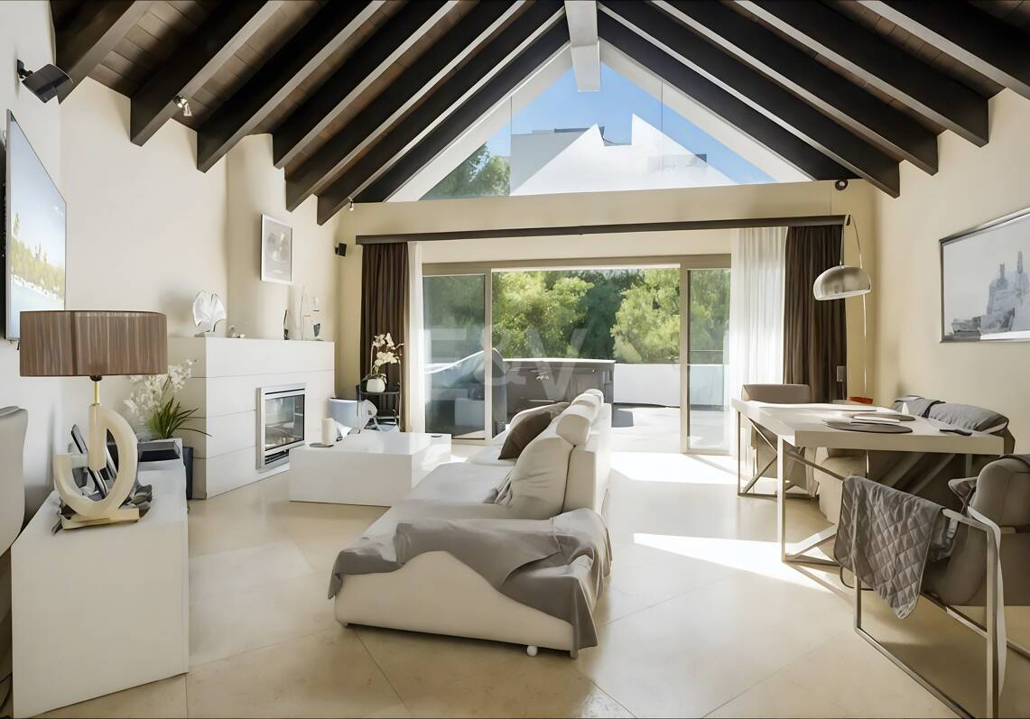 Atico duplex con piscina privada en Flamingos Golf Resort