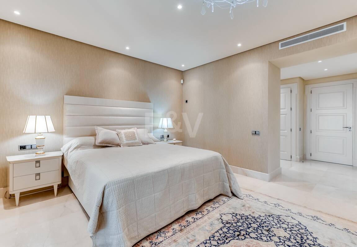 Luxury penthouse in beachfront complex Los Monteros. Minimum stay 2 months.