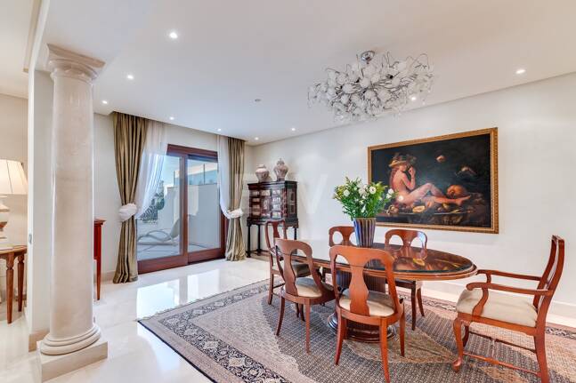 Luxury penthouse in beachfront complex Los Monteros. Minimum stay 2 months.