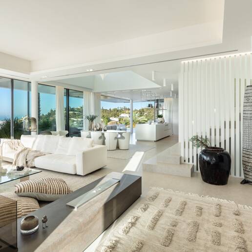 Villa contemporánea con vistas panorámicas y lujosas comodidades en El Herrojo, La Quinta