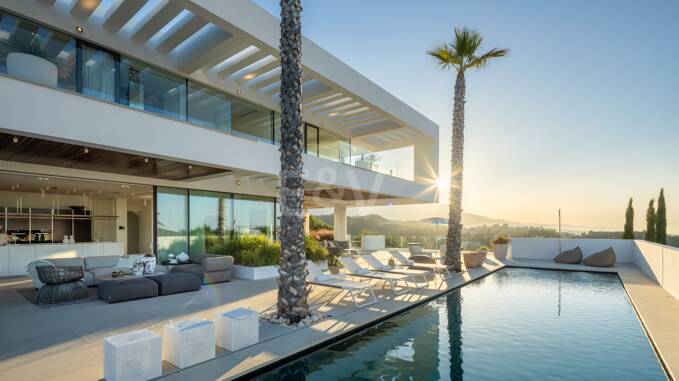 Moderne Villa mit Panoramablick und luxuriösen Annehmlichkeiten in La Quinta