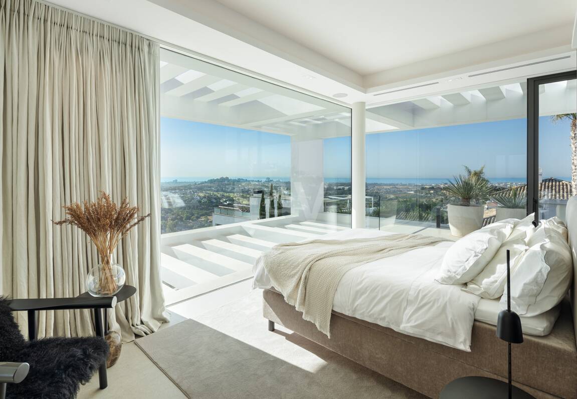 Samtida Villa med panoramautsikt och lyxiga bekvämligheter i La Quinta