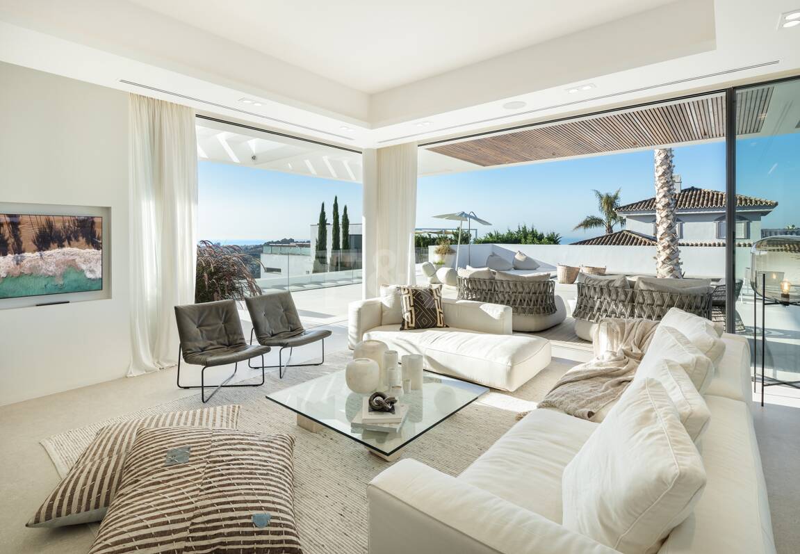 Samtida Villa med panoramautsikt och lyxiga bekvämligheter i La Quinta