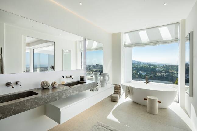 Samtida Villa med panoramautsikt och lyxiga bekvämligheter i La Quinta