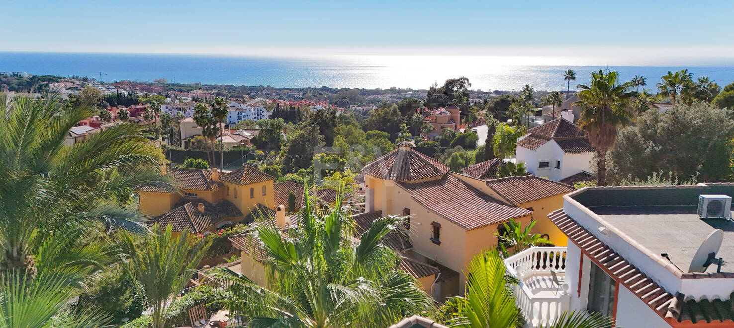 Elegant Family Villa med panoramautsikt i Hacienda Las Chapas