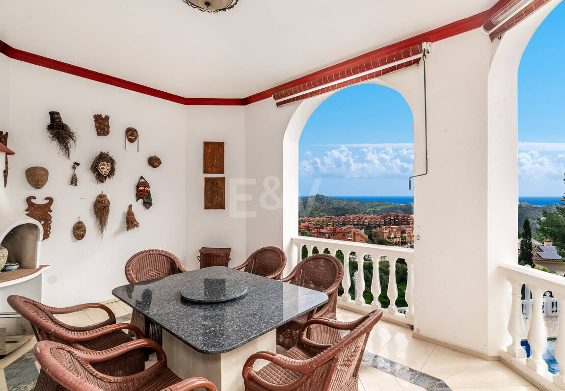 Elegant Family Villa med panoramautsikt i Hacienda Las Chapas