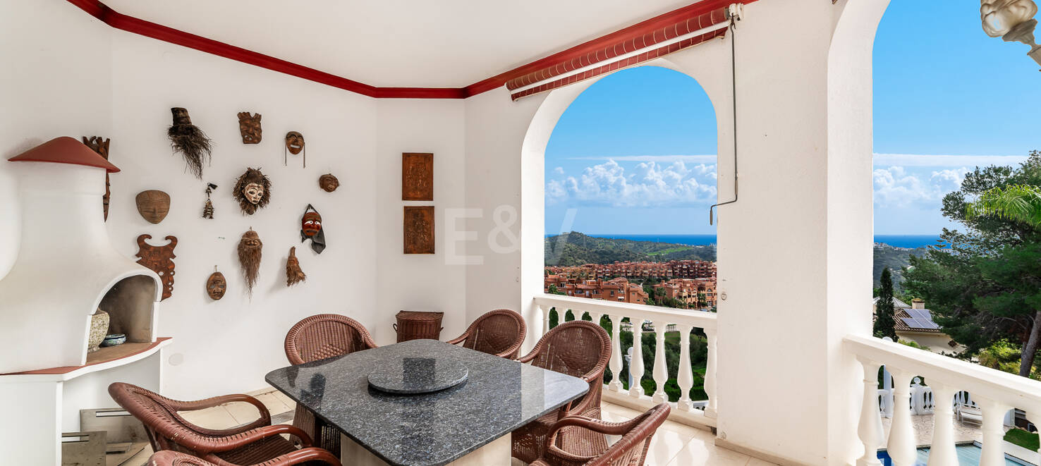 Elegant Family Villa med panoramautsikt i Hacienda Las Chapas