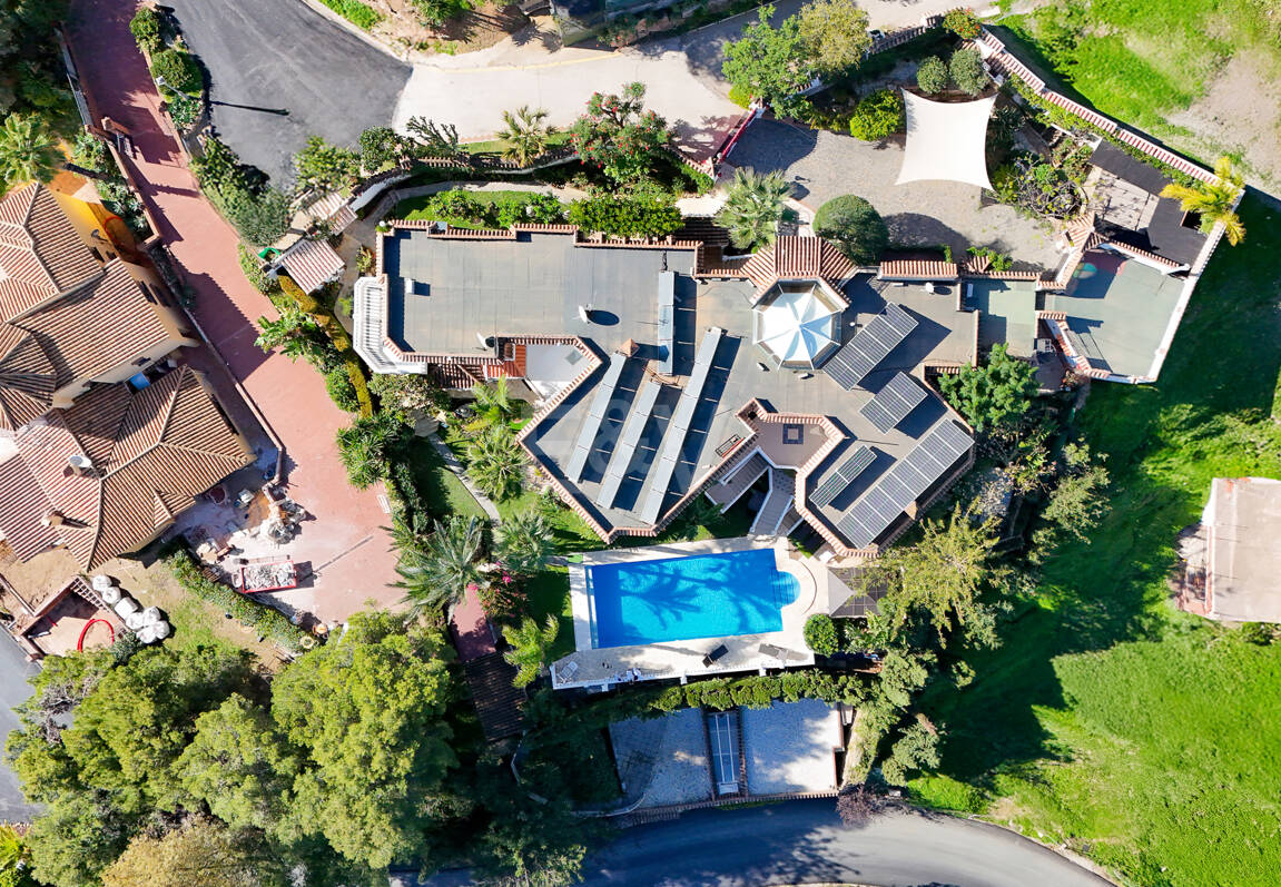 Elegant Family Villa med panoramautsikt i Hacienda Las Chapas