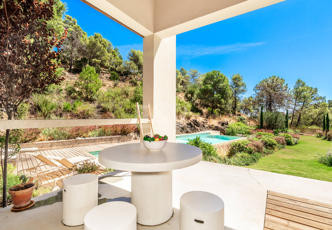 Lyxig lugn reträtt i El Madroñal