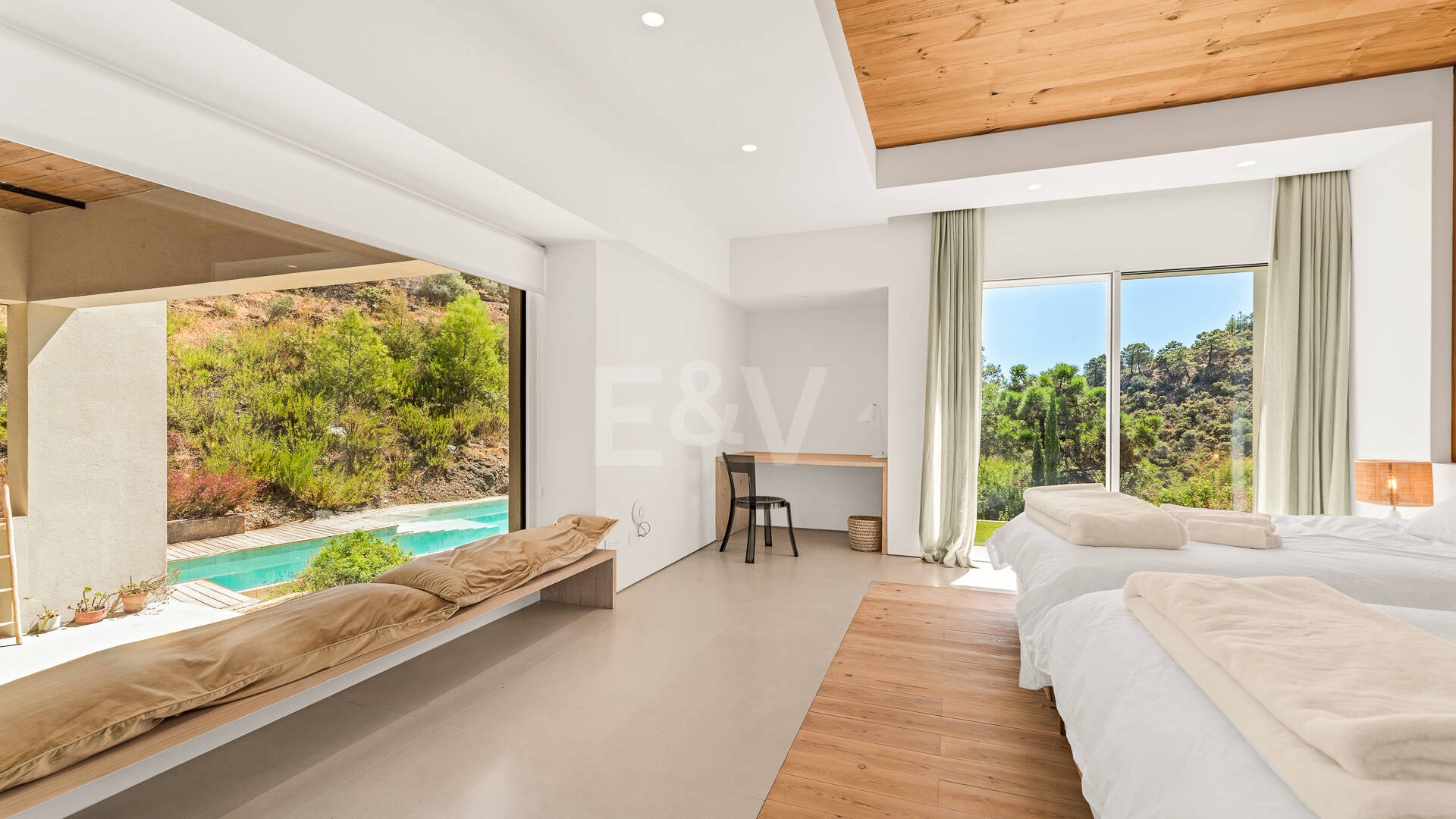 Lyxig lugn reträtt i El Madroñal