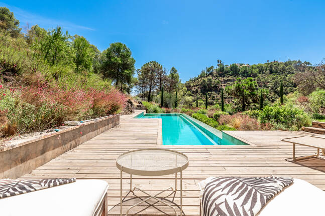 Lyxig lugn reträtt i El Madroñal