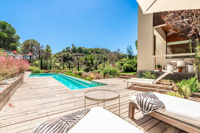 Lyxig lugn reträtt i El Madroñal