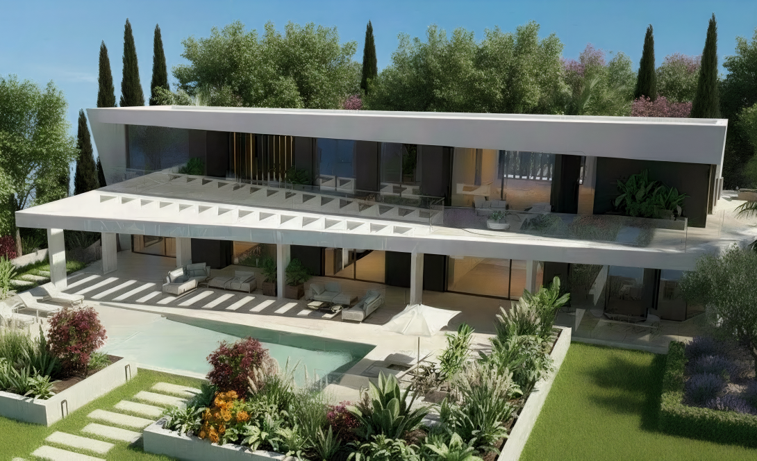 Proyecto de villa de nueva construcción con opción de parcela o proyecto cerca de Sierra Blanca