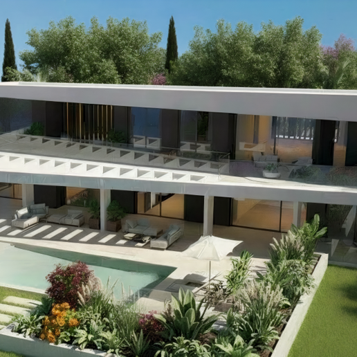 Proyecto de villa de nueva construcción con opción de parcela o proyecto cerca de Sierra Blanca