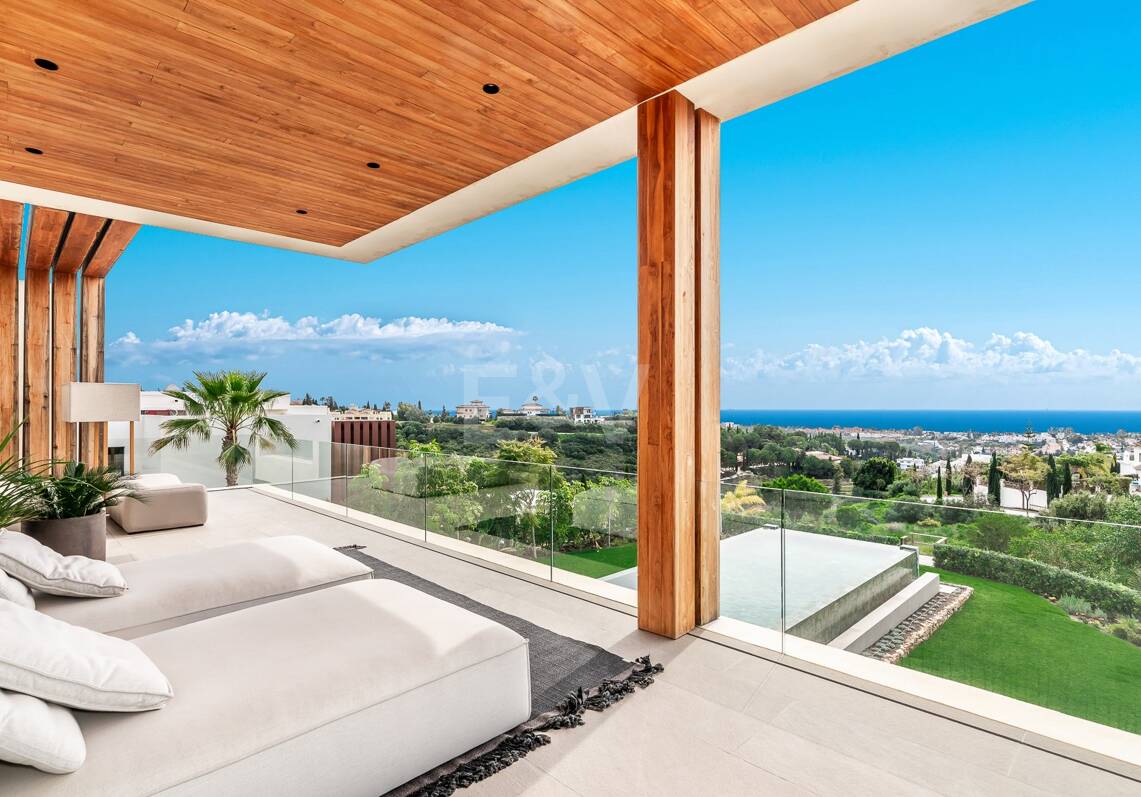 Spektakuläre Villa in Los Flamingos mit Panoramablick aufs Meer