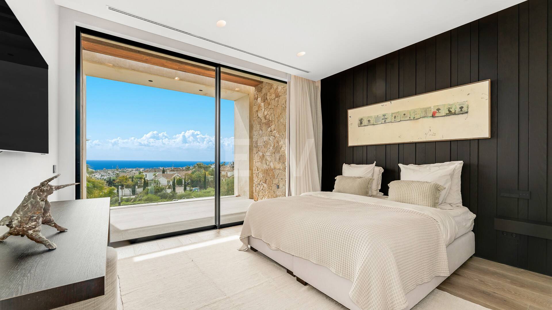 Espectacular villa en Los Flamingos con vistas panorámicas al mar