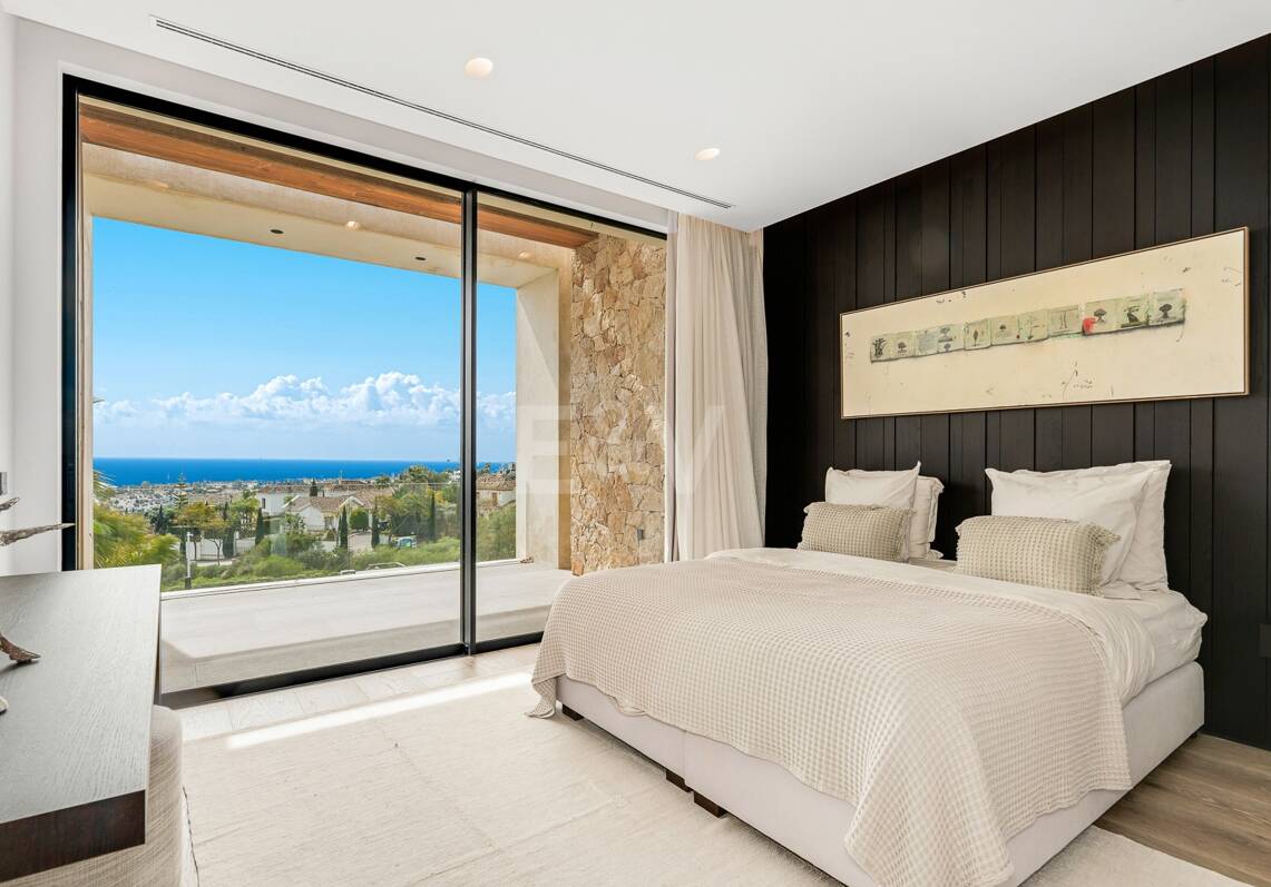 Spektakuläre Villa in Los Flamingos mit Panoramablick aufs Meer