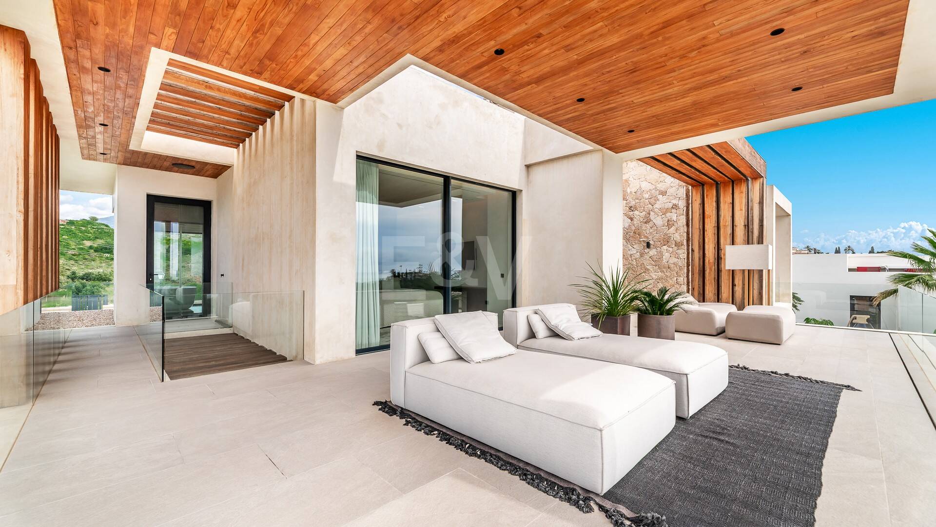 Espectacular villa en Los Flamingos con vistas panorámicas al mar