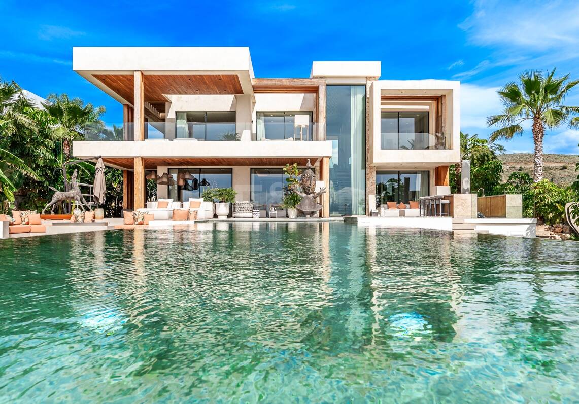 Spektakuläre Villa in Los Flamingos mit Panoramablick aufs Meer
