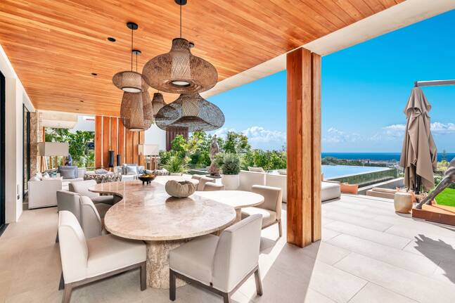 Spektakulär villa i Los Flamingos med panoramautsikt över havet